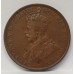 AUSTRALIA 1925 . ONE 1 PENNY . KEY DATE . RARE DATE